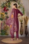 FABULOUS VISCOSE ROMAN SILK MULTI EMBROIDERY THREAD, WITH HAND WORK TOP BOTTOM WITH DUPATTA FESTIVAL WEAR WHOLESALE PRICE ETHNIC GARMENT (3)