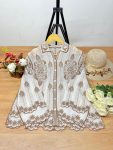 FANCY COTTON EMBROIDERY WORK TOP OFFICE WEAR WHOLESALE PRICE ETHNIC GARMENT (3)