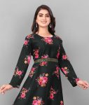 FANCY DELTA COTTON FLORAL PRINT WORK ANARKALI GOWN WITH DUPATTA SET FESTIVE WEAR WHOLESALE PRICE ETHNIC GARMENT (2)