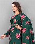 FANCY DELTA COTTON FLORAL PRINT WORK ANARKALI GOWN WITH DUPATTA SET FESTIVE WEAR WHOLESALE PRICE ETHNIC GARMENT (7)