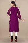 FANCY GEORGETTE 1000 BUTTI ONLY KURTI DAILY WEAR WHOLESALE PRICE ETHNIC GARMENT (2)