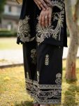 FANCY MUSLIN COTTON THREAD EMBROIDERY WORK CO-ORD SET FESTIVE WEAR WHOLESALE PRICE ETHNIC GARMENT (5)