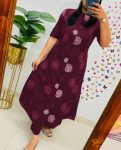 LATEST COTTON PIGMENT PRINTED WORK TOP BOTTOM SET OFFICE WEAR WHOLESALE PRICE ETHNIC GARMENT (23)