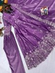 LATEST JIMMY CHOO EMBROIDERY THREAD WORK GOWN BOTTOM WITH DUPATTA PARTY WEAR WHOLESALE PRICE ETHNIC GARMENT (9)