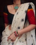 LATEST KOTA DORIYA WEAVING CHECKS PATTERN WITH EMBROIDERY WORK SAREE WITH UNSTITCHED BLOUSE CASUAL WEAR WHOLESALE PRICE ETHNIC GARMENT (4)
