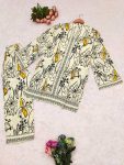 LATEST MALAI SATIN SILK DIGITAL PRINT WORK CO-ORD SET OFFICE WEAR WHOLESALE PRICE ETHNIC GARMENT (3)