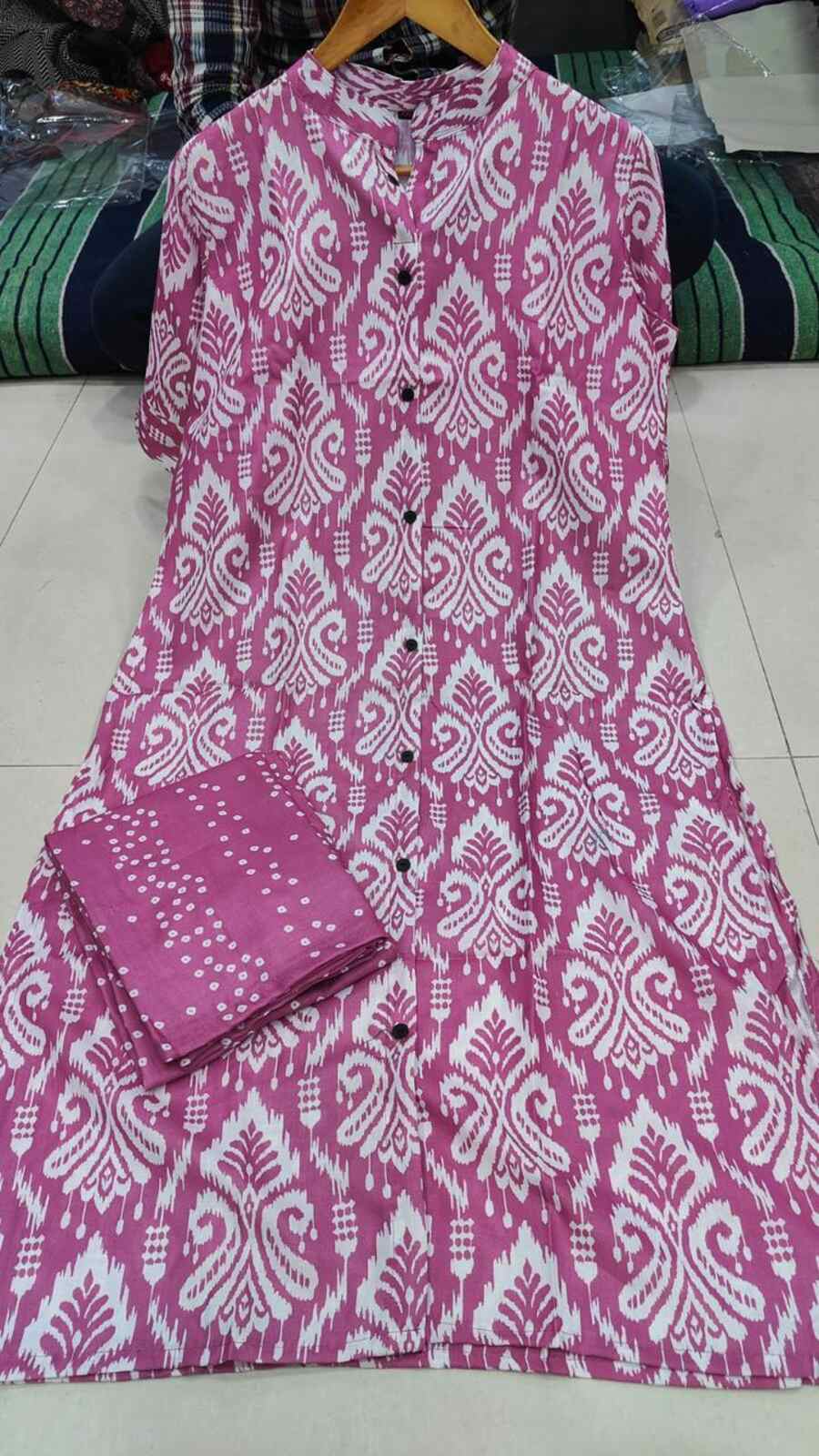 MODERN COTTON PRINTED WORK TOP PENT SET OFFICE WEAR WHOLESALE PRICE ETHNIC GARMENT (1)