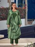 MOST PICKED POLY RAYON DIGITAL PRINT WORK TOP BOTTOM WITH DUPATTA GREEN