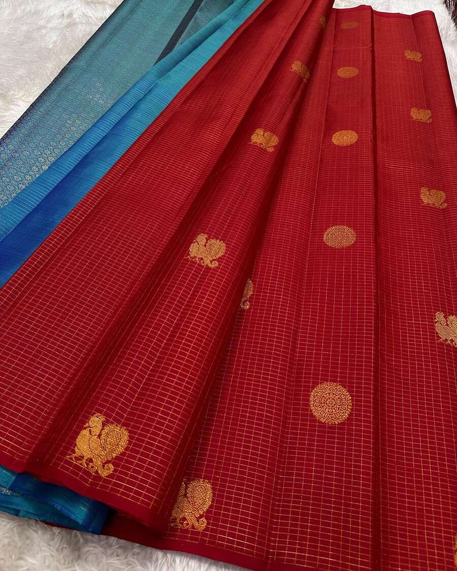 NEW ARRIVAL BANARASI SOFT SILK GOLD ZARI WEAVING WORK SAREE WITH UNSTITCHED BLOUSE FESTIVE WEAR WHOLESALE PRICE ETHNIC GARMENT (22)