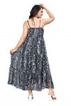 NEW ARRIVAL GEORGETTE PRINTED ONE PIECE DRESS PARTY WEAR WHOLESALE PRICE ETHNIC GARMENT (2)