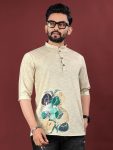NEW ARRIVAL JUTE COTTON DIGITAL PRINTED MEN’S SHIRT DAILY WEAR WHOLESALE PRICE ETHNIC GARMENT (11)
