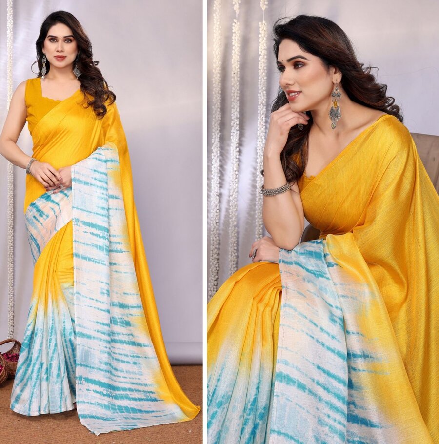 NEW ARRIVAL KHADI DIGITAL PRINTED SAREE WITH UNSTITCHED BLOUSE DAILY WEAR WHOLESALE PRICE ETHNIC GARMENT (1)