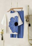 NEW ARRIVAL LYCRA DIGITAL PRINT WORK TOP PANT SET OFFICE WEAR WHOLESALE PRICE ETHNIC GARMENT (5)