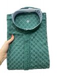 NEW ARRIVAL RAYON EMBROIDERY WORK MEN’S KURTA PAYJAMA FESTIVE WEAR WHOLESALE PRICE ETHNIC GARMENT (6)