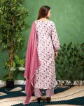 NEW ARRIVAL RAYON PRINTED WORK TOP BOTTOM WITH DUPATTA CASUAL WEAR WHOLESALE PRICE ETHNIC GARMENT (4)