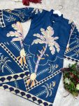 NEW ARRIVAL SLUB COTTON DIGITAL PRINT WORK CO-ORD SET OFFICE WEAR WHOLESALE PRICE ETHNIC GARMENT (5)