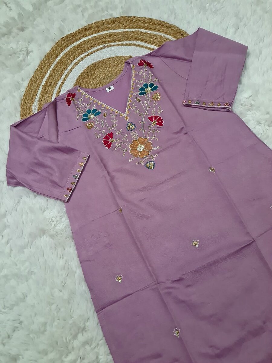 NEW ARRIVAL VISCOSE GADHWAL BEADS WORK TOP BOTTOM WITH DUPATTA FESTIVE WEAR WHOLESALE PRICE ETHNIC GARMENT (11)