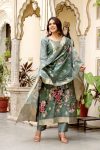 NEW ARRIVAL VISCOSE JACQUARD WORK TOP BOTTOM WITH DUPATTA FESTIVE WEAR WHOLESALE PRICE ETHNIC GARMENT (7)