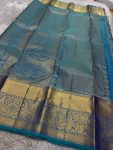 RICH LOOK BANARASI SOFT SILK GOLD ZARI WEAVING WORK SAREE WITH UNSTITCHED BLOUSE WEDDING WEAR WHOLESALE PRICE ETHNIC GARMENT (3)