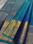 RICH LOOK BANARASI SOFT SILK GOLD ZARI WEAVING WORK SAREE WITH UNSTITCHED BLOUSE WEDDING WEAR WHOLESALE PRICE ETHNIC GARMENT (3)