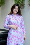 RICH LOOK CHINON SILK DIGITAL PRINT WITH REAL MIRROR WORKB TOP BOTTOM SET OFFICE WEAR WHOLESALE PRICE ETHNIC GARMENT (2)