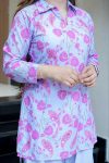 RICH LOOK CHINON SILK DIGITAL PRINT WITH REAL MIRROR WORKB TOP BOTTOM SET OFFICE WEAR WHOLESALE PRICE ETHNIC GARMENT (2)