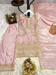 RICH LOOK CHINON SILK EMBROIDERY SEQUENCE WORK AND READY MADE LACE BORDER WORK TOP PALAZZO WITH DUPATTA FUNCTIONAL WEAR WHOLESALE PRICE ETHNIC GARMENT (2).jpeg