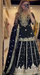 RICH LOOK CHINON SILK EMBROIDERY WITH SEQUENCE WORK TOP LEHENGA WITH DUPATTA WEDDING WEAR WHOLESALE PRICE ETHNIC GARMENT (3)