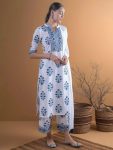 RICH LOOK COTTON BLEND PRINTED WORK TOP BOTTOM WITH DUPATTA DAILY WEAR WHOLESALE PRICE ETHNIC GARMENT (1)