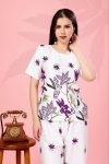 RICH LOOK DELTA MILL PRINT WORK TOP PENT SET CASAUL WEAR WHOLESALE PRICE ETHNIC GARMENT (3)