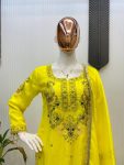 RICH LOOK FENDY SEQUENCE EMBROIDERY WORK TOP PATIYALA WITH DUPATTA FUNCTIONAL WEAR WHOLESALE PRICE ETHNIC GARMENT (7)