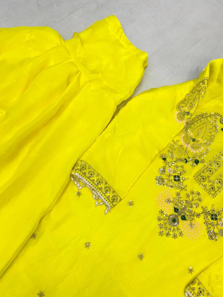 RICH LOOK FENDY SEQUENCE EMBROIDERY WORK TOP PATIYALA WITH DUPATTA FUNCTIONAL WEAR WHOLESALE PRICE ETHNIC GARMENT (11)