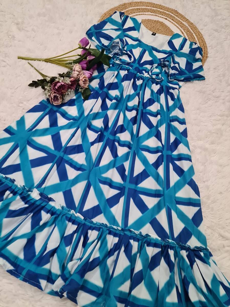 RICH LOOK MUSLIN PRINTED WORK ONE PIECE DAILY WEAR WHOLESALE PRICE ETHNIC GARMENT (13)