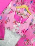 RICH LOOK ORGANZA FLORAL PRINT WORK ANARKALI GOWN BOTTOM WITH DUPATTA FESTIVE WEAR WHOLESALE PRICE ETHNIC GARMENT (5)