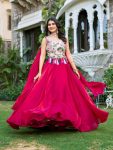 RICH LOOK SHIMMER TISSUE SILK EMBROIDERY THREAD SEQUENCE WORK LEHENGA CHOLI WITH DUPATTA PARTY WEAR WHOLESALE PRICE ETHNIC GARMENT (3)