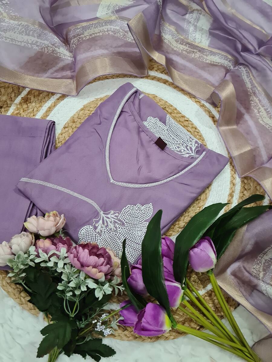 RICH LOOK VISCOSE RAYON SEQUENCE EMBROIDERY WORK TOP BOTTOM WITH DUPATTA FESTIVE WEAR WHOLESALE PRICE ETHNIC GARMENT (10)