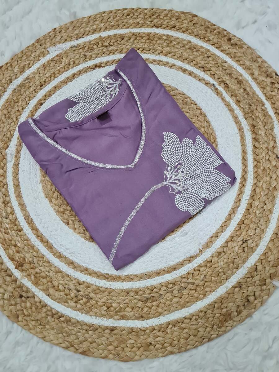 RICH LOOK VISCOSE RAYON SEQUENCE EMBROIDERY WORK TOP BOTTOM WITH DUPATTA FESTIVE WEAR WHOLESALE PRICE ETHNIC GARMENT (9)