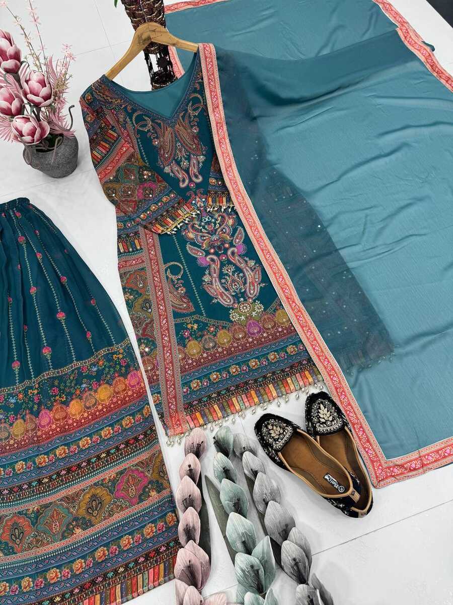 TRENDING GEORGETTE DIGITAL PRINT WITH REAL MIRROR HAND WORK AND FANCY LACE WORK TOP PALAZZO WITH DUPATTA FESTIVE WEAR WHOLESALE PRICE ETHNIC GARMENT (4).jpg