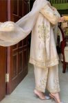 TRENDING SILK EMBROIDERY CHAIN SEQUENCE WORK TOP BOTTOM WITH DUPATTA PARTY WEAR WHOLESALE PRICE ETHNIC GARMENTWHITE (2)
