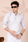 11FANCY COTTON EMBROIDERY WORK MEN’S ONLY KURTA FESTVE WEAR WHOLESALE PRICE ETHNIC GARMENT (12)