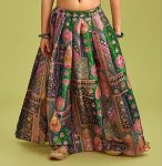 1DESIGNER MUL MUL SILK DESIGNER PRINT WORK KID’S LEHENGA CHOLI WITH DUPATTA FESTIVE WEAR WHOLESALE PRICE ETHNIC GARMENT (5)