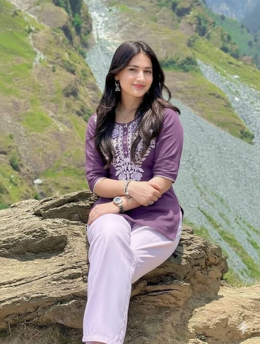 1FANCY RAYON COTTON EMBROIDERY WORK SHORT KURTI OFFICE WEAR WHOLESALE PRICE ETHNIC GARMENT (21)