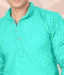 2FANCY COTTON EMBROIDERY WORK MEN’S ONLY KURTA FESTVE WEAR WHOLESALE PRICE ETHNIC GARMENT (14)
