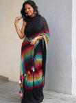 2RICH LOOK LINEN COTTON DIGITAL PRINTED WORK SAREE WITH UNSTITCHED BLOUSE FESTIVE WEAR WHOLESALE PRICE ETHNIC GARMENT (16)