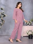 31MODERN IMPORTED PLAIN CO-ORD SET OFFICE WEAR WHOLESALE PRICE ETHNIC GARMENT (5)