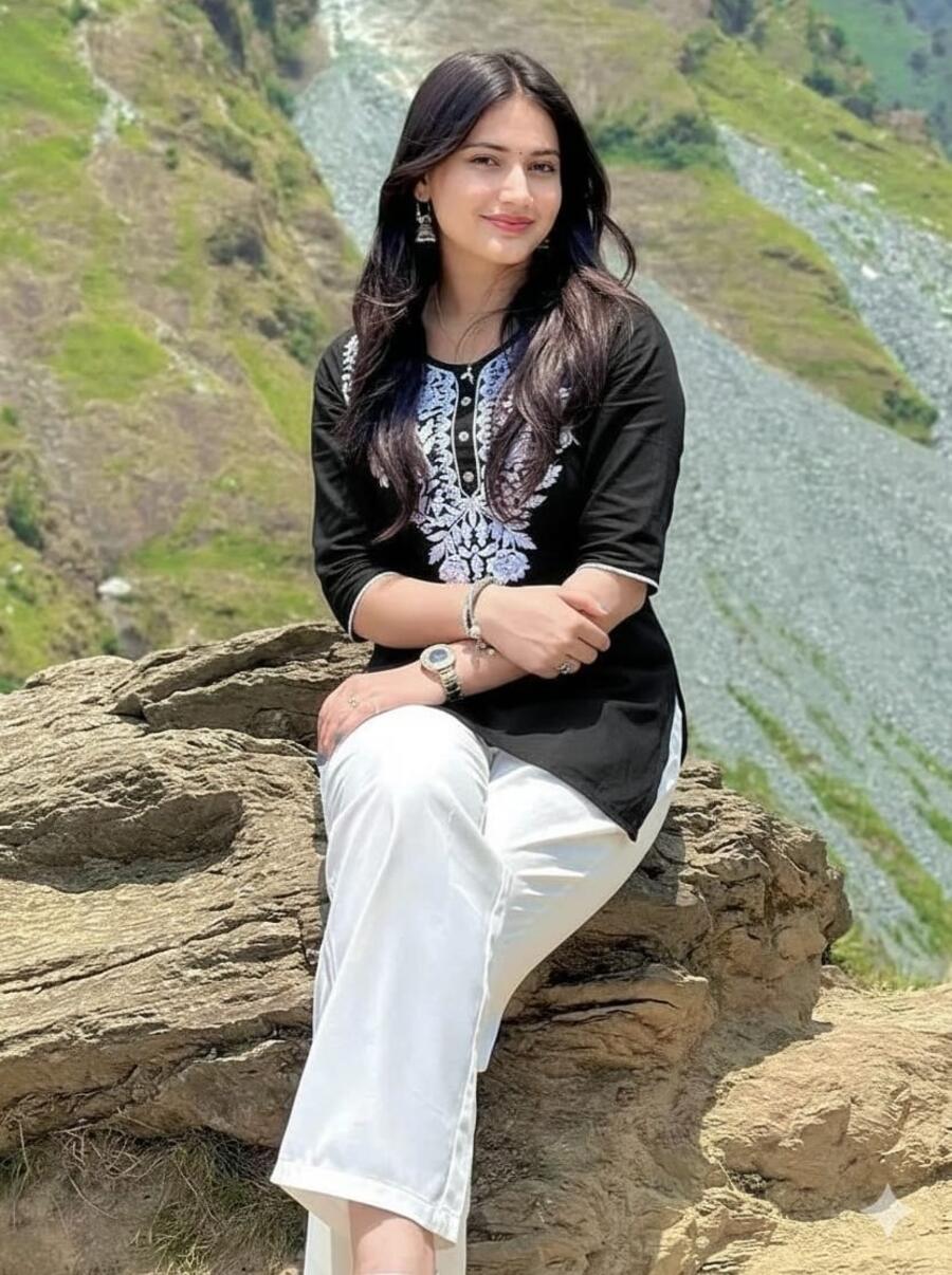 3FANCY RAYON COTTON EMBROIDERY WORK SHORT KURTI OFFICE WEAR WHOLESALE PRICE ETHNIC GARMENT (3)