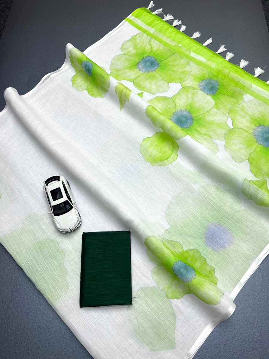 3RICH LOOK LINEN COTTON DIGITAL PRINTED DAILY WEAR WHOLESALE PRICE ETHNIC GARMENT (7)