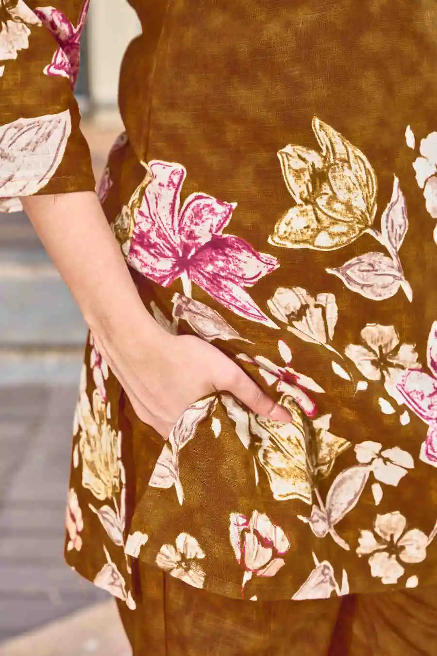 4RICH LOOK COTTON PRINTS WITH HAND WORK CO-ORD SET OFFICE WEAR WHOLESALE PRICE ETHNIC GARMENT (15)