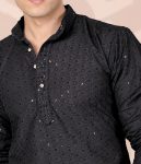 5FANCY COTTON EMBROIDERY WORK MEN’S ONLY KURTA FESTVE WEAR WHOLESALE PRICE ETHNIC GARMENT (12)