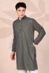 6FANCY COTTON EMBROIDERY WORK MEN’S ONLY KURTA FESTVE WEAR WHOLESALE PRICE ETHNIC GARMENT (36)